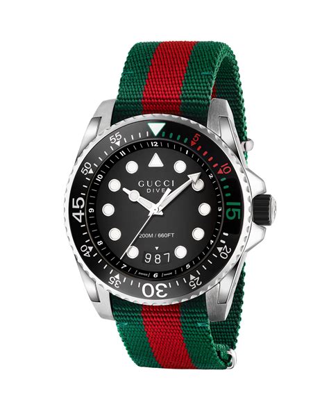 gucci dive 45mm